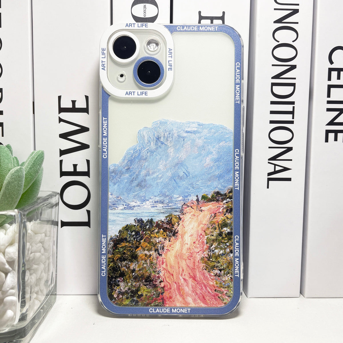 Claude Monet Painting Art Aesthetic Silicone iPhone Case