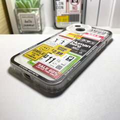 Stickers Aesthetic Silicone iPhone Case