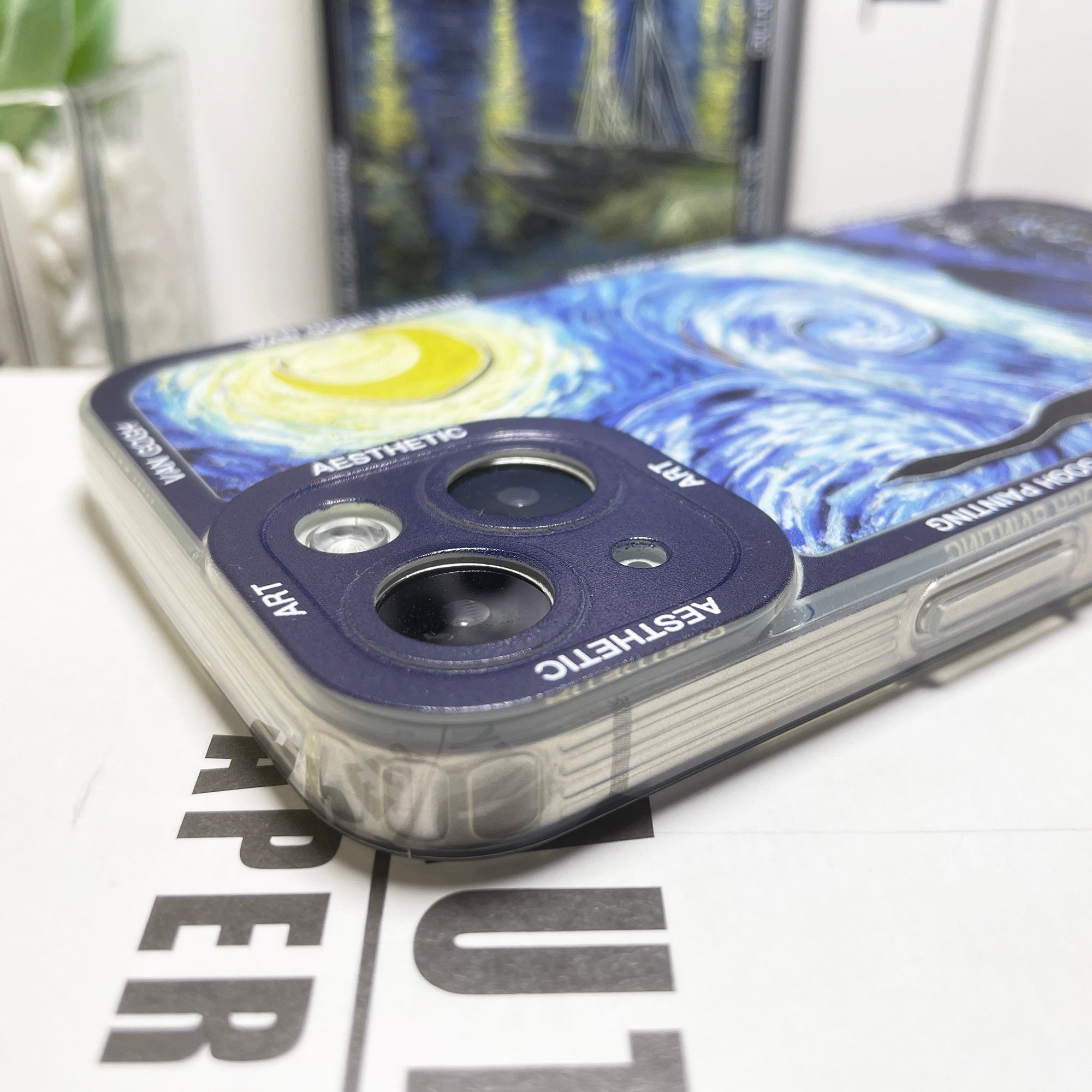 Van Gogh Art Aesthetic Silicone iPhone Case
